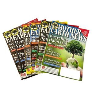Mother Earth News Magazine 6 Issues Full Year Dec 2020-Jan 2022 Homesteading DIY